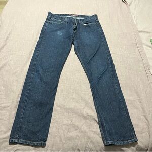 Tommy Hilfiger Men’s Blue Straight Jeans Classic Style Dark wash Size 34 x32
